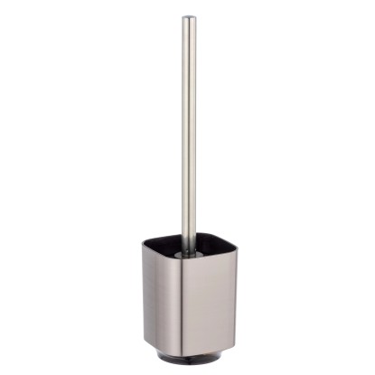 Wenko Auron WC kefe ezüst műanyag ezüstszín 9 cm x 38,5 cm x 9 cm
