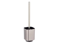 Wenko Auron WC kefe ezüst műanyag ezüstszín 9 cm x 38,5 cm x 9 cm
