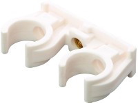 Csőrögzítő klipsz dupla 22 mm