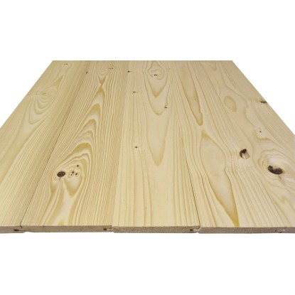 Csaphornyos deszka lucfenyő/erdeifenyő nútféderes 19 mm x 116 mm x 4000 mm