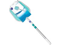 Gre felszíni merítőháló alumíniumfelülettel és teleszkópos nyéllel