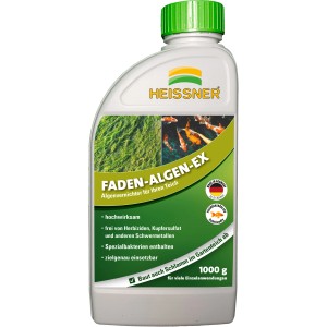 Heissner Faden-Algen-Ex 1000g: Tókápolás algák elleni védekezéshez.