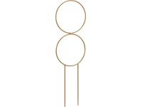 1 növénykaró fém 10 cm x 0,3 cm x 34 cm aranyszínű 1 növénykaró fém 10 cm x 0,3 cm x 34 cm aranyszínű