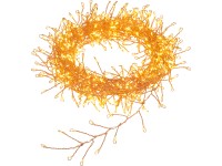 LED-es drótköteges fényfüzér 720 melegfehér LED átlátszó kábellel 13 m LED-es drótköteges fényfüzér 720 melegfehér LED átlátszó kábellel 13 m