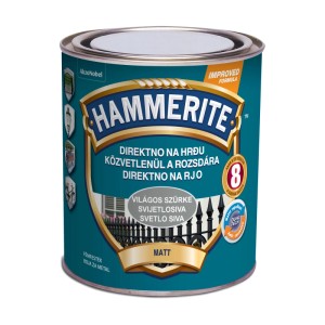 Hammerite fémfesték közvetlenül a rozsdára matt világosszürke 0,75 l
