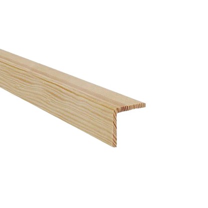 Külső sarokléc erdeifenyő 15 mm x 15 mm x 900 mm