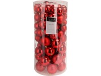 Karácsonyfagömb készlet polisztirol 100 darabos többféle színben Karácsonyfagömb készlet polisztirol 100 darabos többféle színben