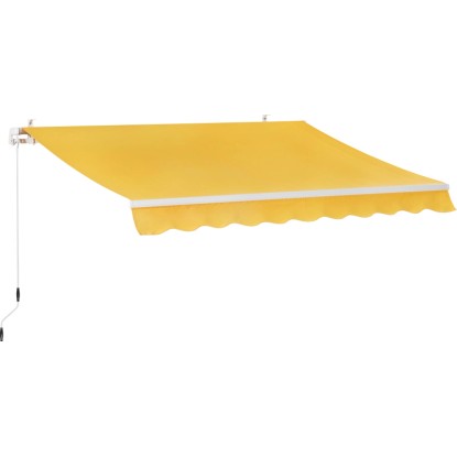 Napellenző szövet 300 cm x 200 cm sárga