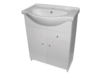 Fürdőszoba szekrény kerámia mosdóval Jolana S 65 Fürdőszoba szekrény kerámia mosdóval Jolana S 65