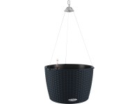 Lechuza Nido Cottage 35 függő virágtartó grafitfekete 35 cm átmérő Lechuza Nido Cottage 35 függő virágtartó grafitfekete 35 cm átmérő