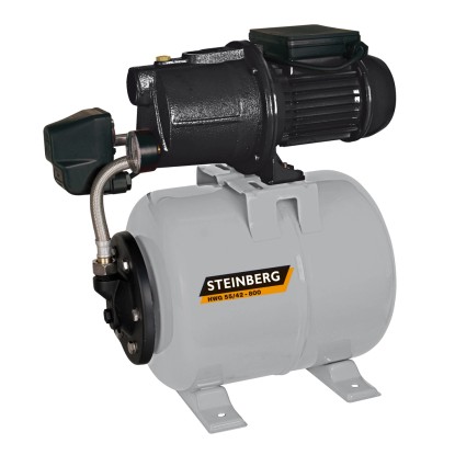 Házi vízmű öntvény házzal HWG 55 / 42 - 800 22 l tartály 800 W 3.300 l / h