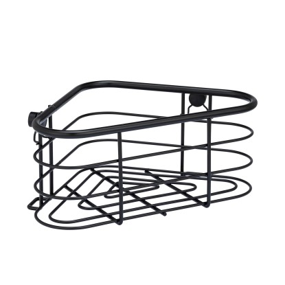 Wenko Trestina sarokpolc 25 cm x 10,5 x cm x 16,5 cm nemesacél fekete