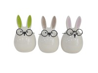 Boltze figura Brilly 3-féle változatban 10 cm x 7 cm x 10 cm bézs