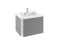 Mosdó 10° 650 jobbos fehér+SD 650 jobbos szekrény mosdó alá szürke szett Mosdó 10° 650 jobbos fehér+SD 650 jobbos szekrény mosdó alá szürke szett