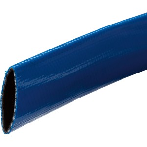 Kék Fitt Hi-Flat lapos tömlő, Ø 25 mm, méteráru kerti öntözéshez.