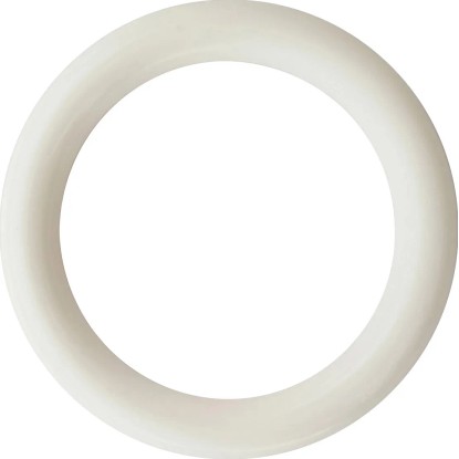 Ráti függönykarika műanyag 10 db fehér