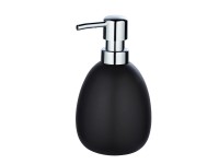 Wenko Polaris szappanadagoló 0,39 l kerámia fekete 9,5 cm x 16 cm x 9 cm Wenko Polaris szappanadagoló 0,39 l kerámia fekete 9,5 cm x 16 cm x 9 cm