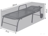 Acamp védőtakaró görgős vagy háromlábú napozóágyhoz 200 cm-ig