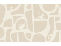 Komar nemszőtt fotótapéta Disney The Lion King Animals And Shapes bézs