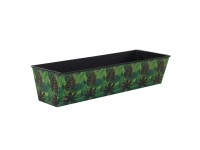 A.H.G. Flora virágláda arany tükröződésekkel szögletes 51 x 18 x 10,5 cm zöld A.H.G. Flora virágláda arany tükröződésekkel szögletes 51 x 18 x 10,5 cm zöld