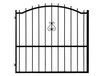 Mira Nagykapu bal íves fekete 1,5 m x 1,5 m Mira Nagykapu bal íves fekete 1,5 m x 1,5 m