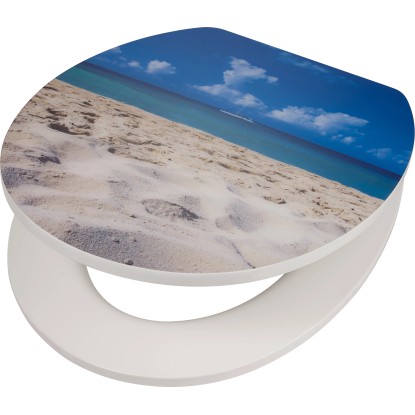 OBI Samaria strand motívumos WC-ülőke leeresztő automatikával