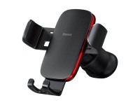 Baseus Metal Age II gravitációs telefontartó szellőzőrácsra fekete