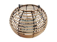 Boltze mécsestartó Heather 15 cm x 18 cm x 18 cm natúr