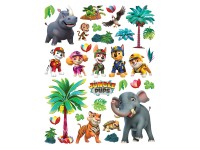 Öntapadós matrica Mancs őrjárat 15 cm x 20 cm