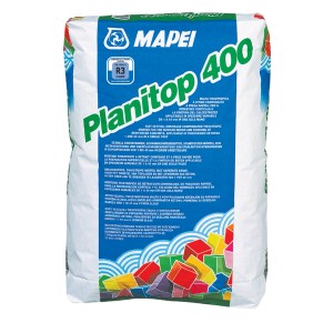 Mapei Planitop 400 aljzatkiegyenlítő zsák, gyorsan kötő habarcs.