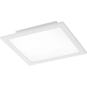Fehér, applikációval vezérelhető LED panel Just Light Lolasmart-Flat, 30x30 cm.