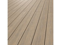 Teraszburkoló padlódeszka WPC barna - füstszínű 2,1 cm x 14,5 cm x 300 cm Teraszburkoló padlódeszka WPC barna - füstszínű 2,1 cm x 14,5 cm x 300 cm