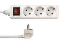 REV Ritter elosztó 3-as kapcsolóval 5 m fehér