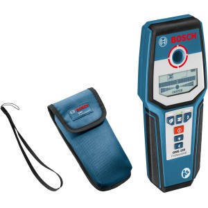 Bosch Professional GMS 120 fémdetektor táskával és zsinórral. Fém- és vezetékkereső.
