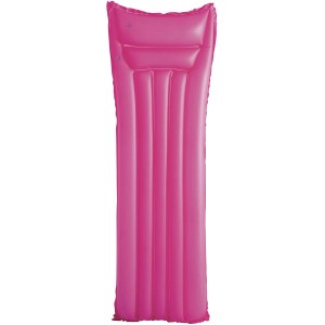 Rózsaszín Bestway felfújható matrac (170x54x15 cm) párnával medencéhez és fürdőzéshez.