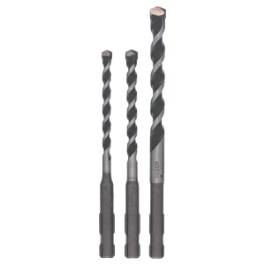 Bosch univerzális fúró SDS Quick készlet, 3 részes. Univerzális fúró különböző anyagokhoz.