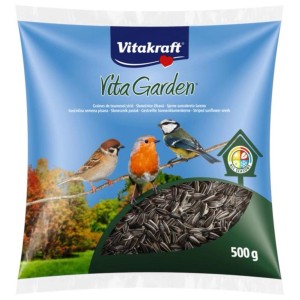 Vitakraft Vita Garden vadon élő madaraknak való eledel, napraforgómag, 500g.