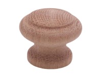 Bútorfogantyú S 70-35 gomb tölgy nyers FSC®