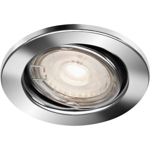 Briloner LED süllyesztett spotlámpa króm, kerek spot beltéri használatra.