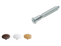 Direkta 2 összekötőcsavar takarókupakkal acél/műanyag 16 darab FLS Direkta 2 összekötőcsavar takarókupakkal acél/műanyag 16 darab FLS