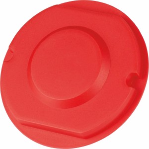 Piros jelzőfedél, Ø 70 mm, kapcsolódobozokhoz – védelem és könnyű megtalálás vakolás közben.