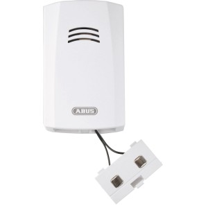 Abus HSWM10000 vízérzékelő, fehér, külső érzékelővel. Riasztórendszer konyhába, fürdőszobába és pincébe.