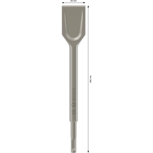 Bosch Spatmeißel Pro SDS-plus, 250 mm x 40 mm, forgásstopos kalapácshoz.