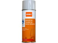OBI lakkspray színes magasfényű törtfehér 400 ml