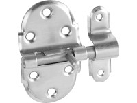 Hengeres tolózár rozsdamentes acél 80 mm x 36 mm