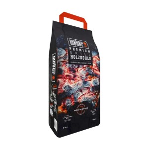 Weber Premium Grill faszén, 5 kg-os zsák grillekhez.