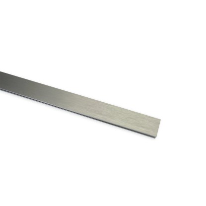 Schöner Wohnen Matteo függönyrúd négyszögletes 240 cm csiszolt acél