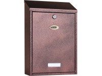 Trezor postaláda Bau antik bronz