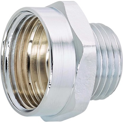 OBI menetes szűkítő idom 21 mm (Rp 1/2) x 24,1 mm (G 3/4) krómozott sárgaréz
