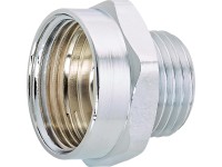 OBI menetes szűkítő idom 21 mm (Rp 1/2) x 24,1 mm (G 3/4) krómozott sárgaréz OBI menetes szűkítő idom 21 mm (Rp 1/2) x 24,1 mm (G 3/4) krómozott sárgaréz